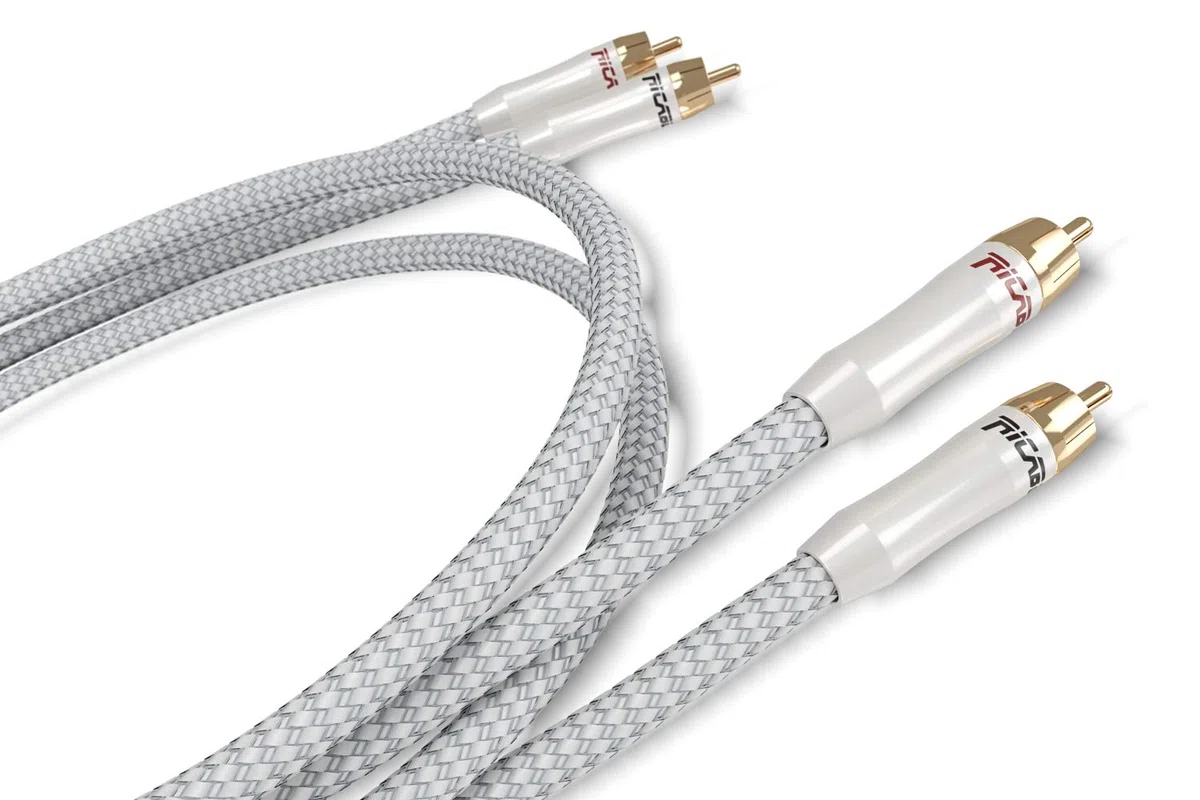 Ricable PR1 Primus Signal 2 x 1 mt - Cavo Hi-Fi Audio Stereo RCA di segnale