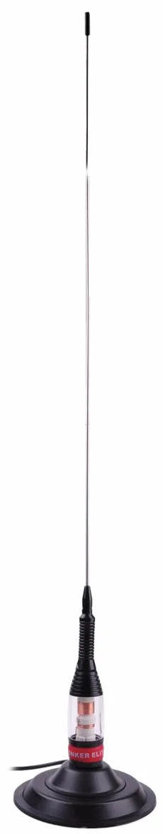 Sunker Elite, CB115 antenna CB radio con base magnetica, 4 dBi, 600 Watt, 148 cm