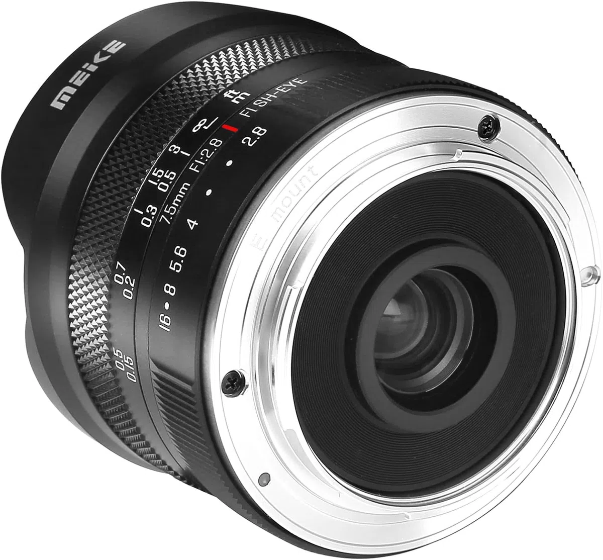 MK 7,5 mm F/2.8 Obiettivo fisheye circolare ultra grandangolare con messa a fuoco manuale, compatibile con fotocamere mirrorless Canon EFM