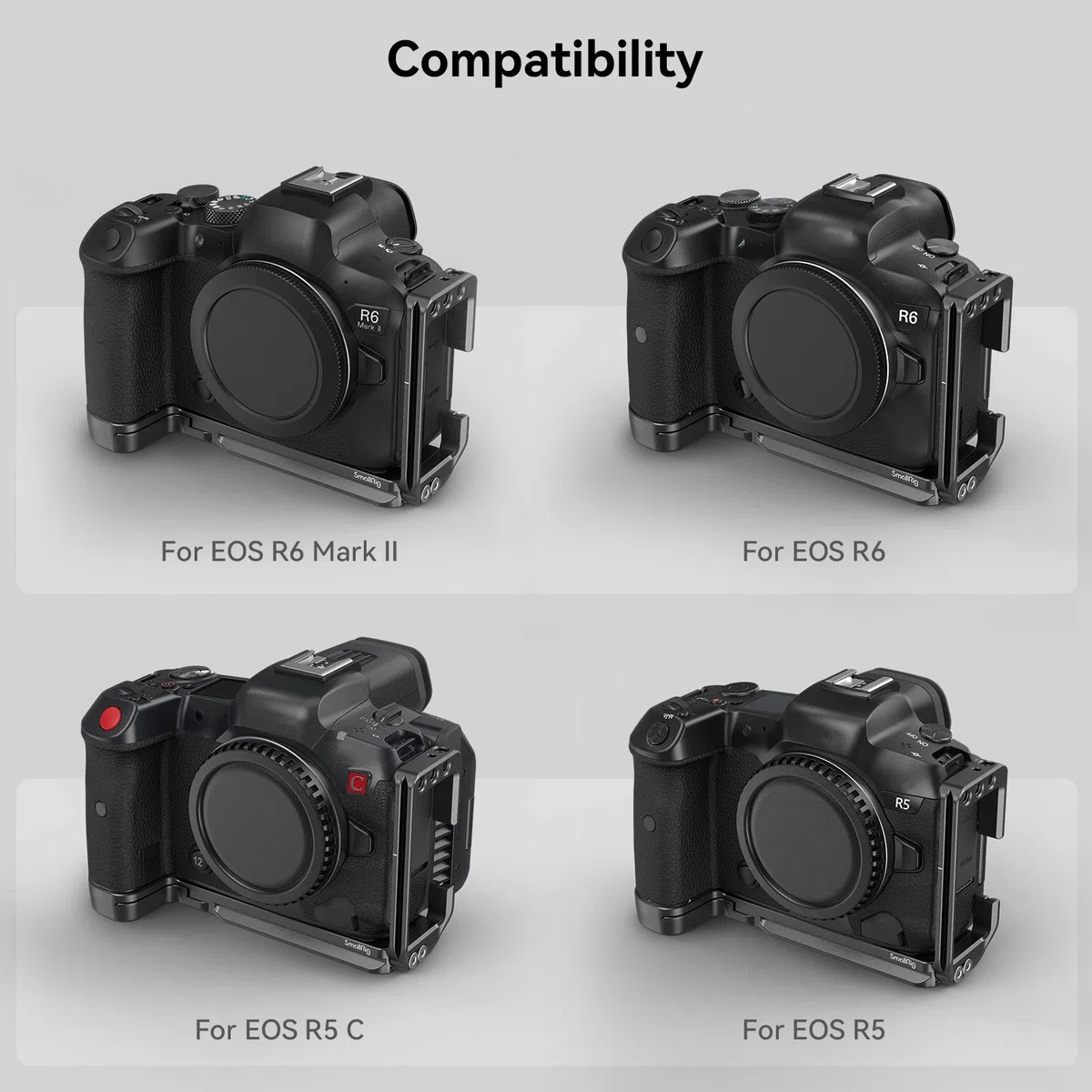SMALLRIG L Bracket per Canon R6 Mark II / R5 / R5 C / R6-4160