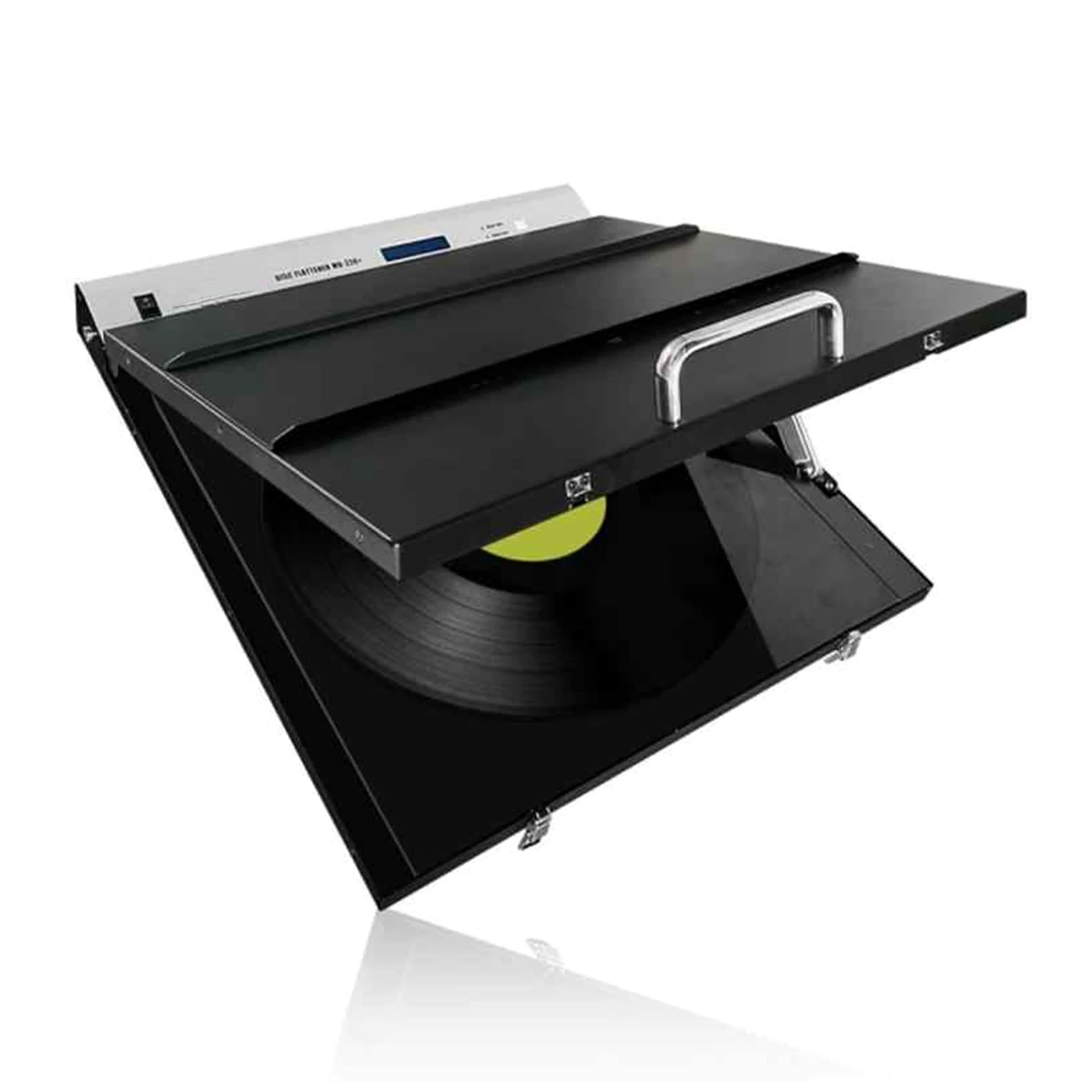 Flattener e stabilizzatore per dischi in vinile per restaurare audiofili, resistente al calore fino a 60 ℃ con maniche protettive
