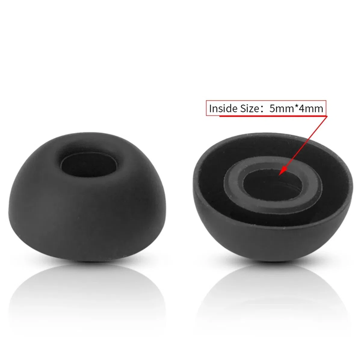 15 paia di gommini per auricolari, in silicone, senza fili, per cuffie (viola, L, 15 paia)