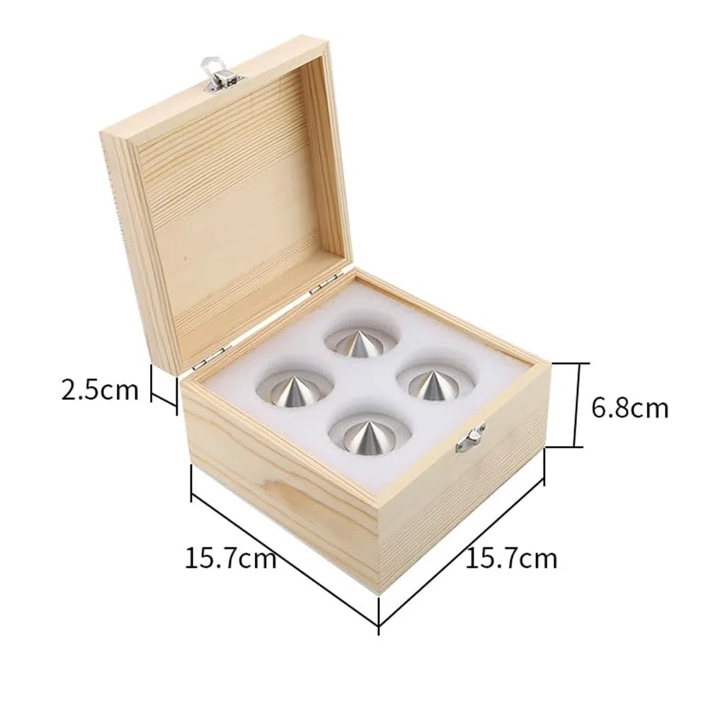 Altoparlanti 4 pezzi HiFi piedini ammortizzatori per subwoofer giradischi amplificatore CD DVD