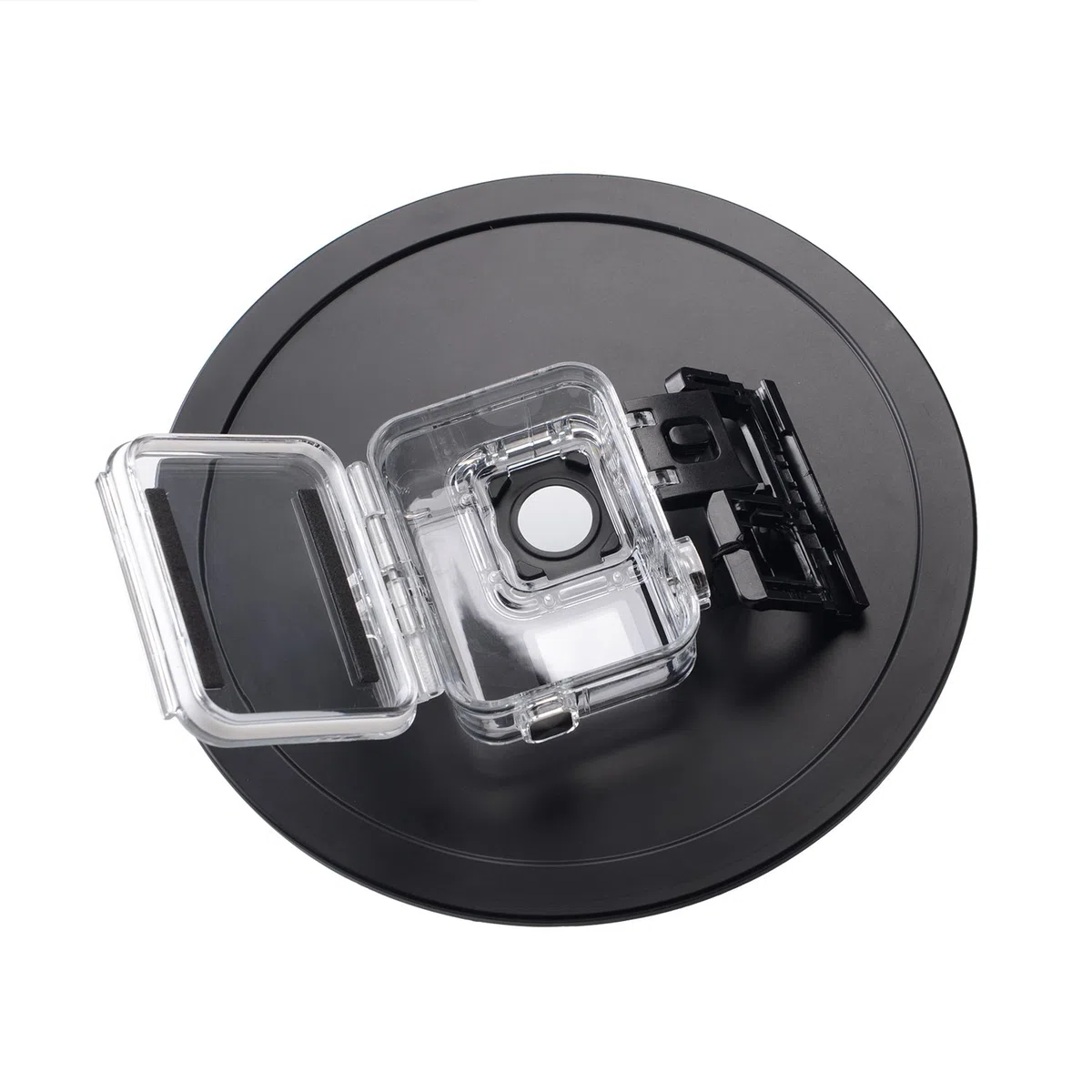 Suptig - Dome per GoPro Hero 7 black Hero 6 Hero5 con custodia impermeabile e impugnatura galleggiante per fotografia subacquea