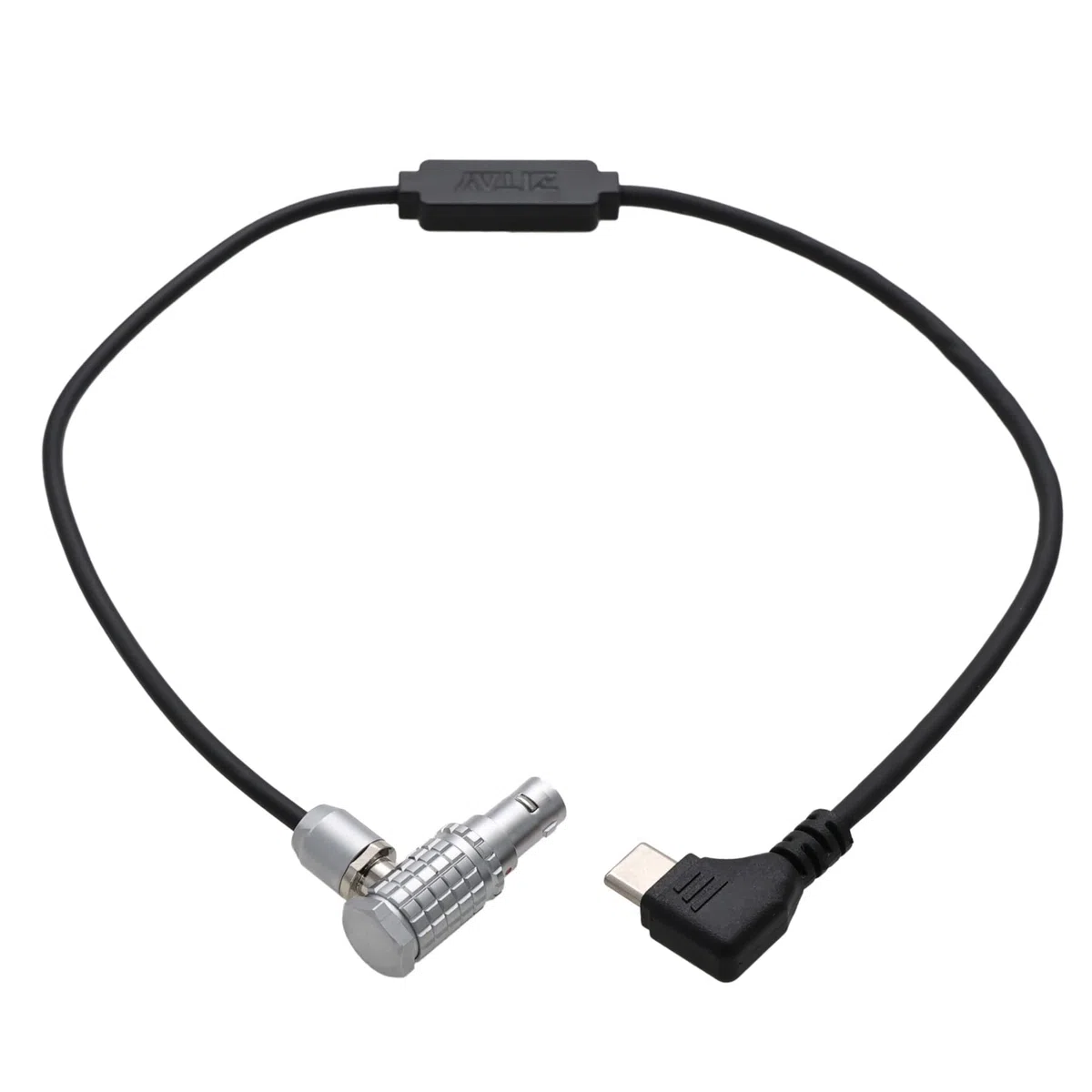 HangTon Cavo di Controllo per Fotocamera Komodo X e Gimbal DJI RS2 RS3 RS 4 Pro, Focus Pro Grip, da USB-C a 9-pin ad Angolo Retto, 30cm