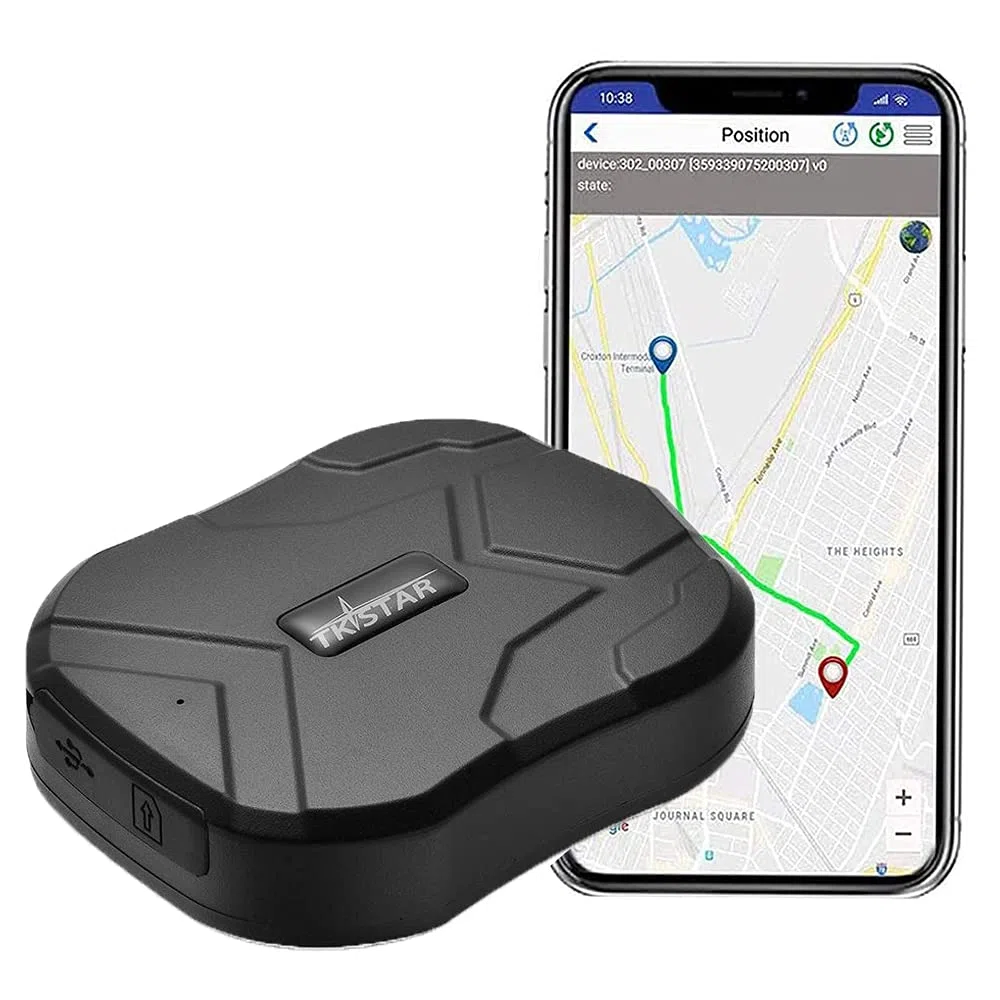 TKSTAR GPS Tracker, Tracker GPS per veicoli in tempo reale impermeabile portatile dispositivo di tracciamento magnetico per 90 giorni di standby, sistema di monitoraggio e monitoraggio libero TK905