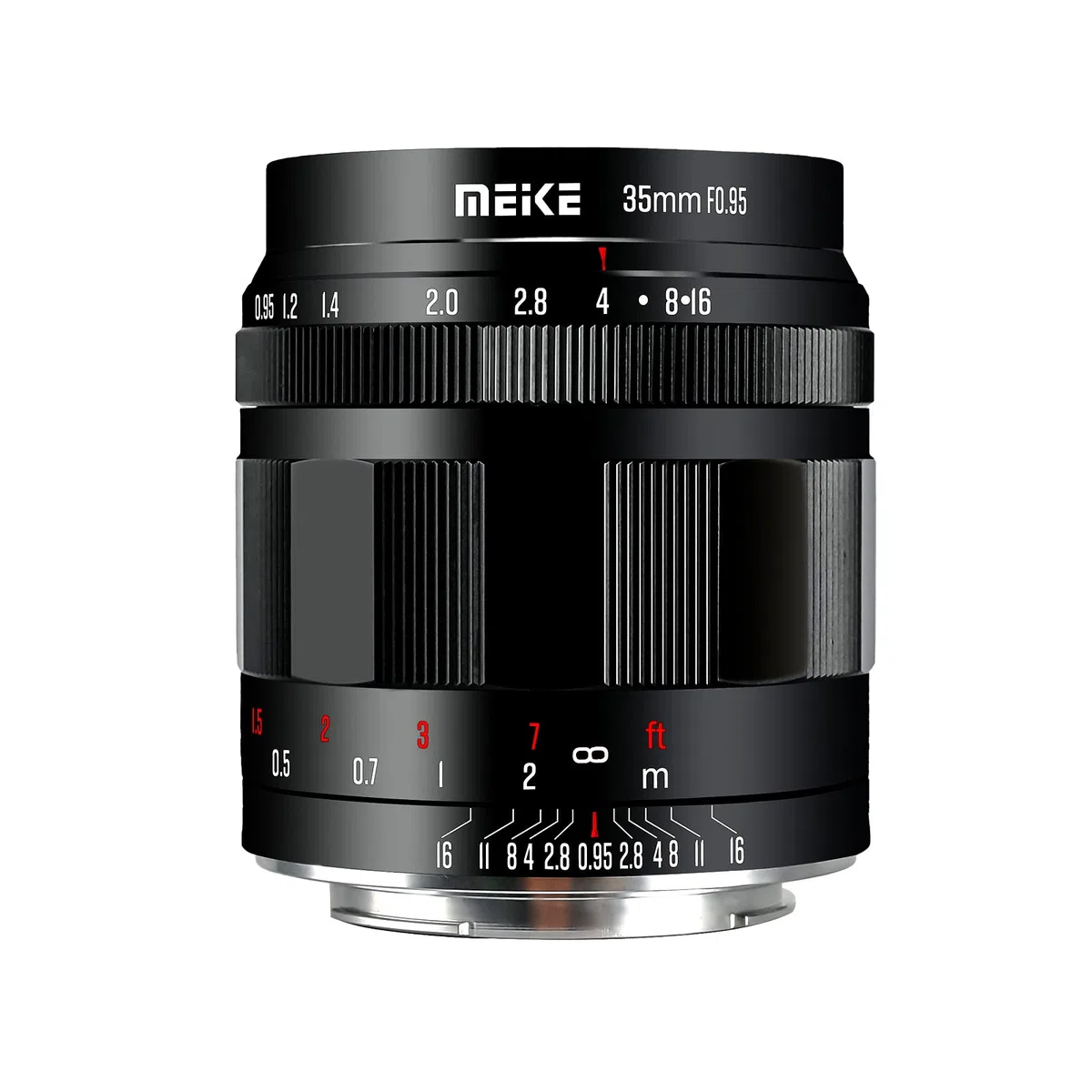 Meike 35 mm f0.95 Obiettivo di messa a fuoco manuale di grande apertura compatibile con fotocamere mirrorless Sony E Mount A6400 A5000 A5100 A6000 A6100 A6300 A6500 A6600