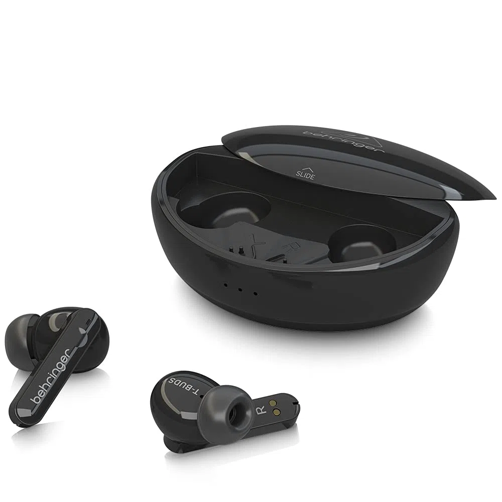 Behringer T-BUDS Auricolari stereo True Wireless ad alta fedeltà con Bluetooth e cancellazione attiva del rumore