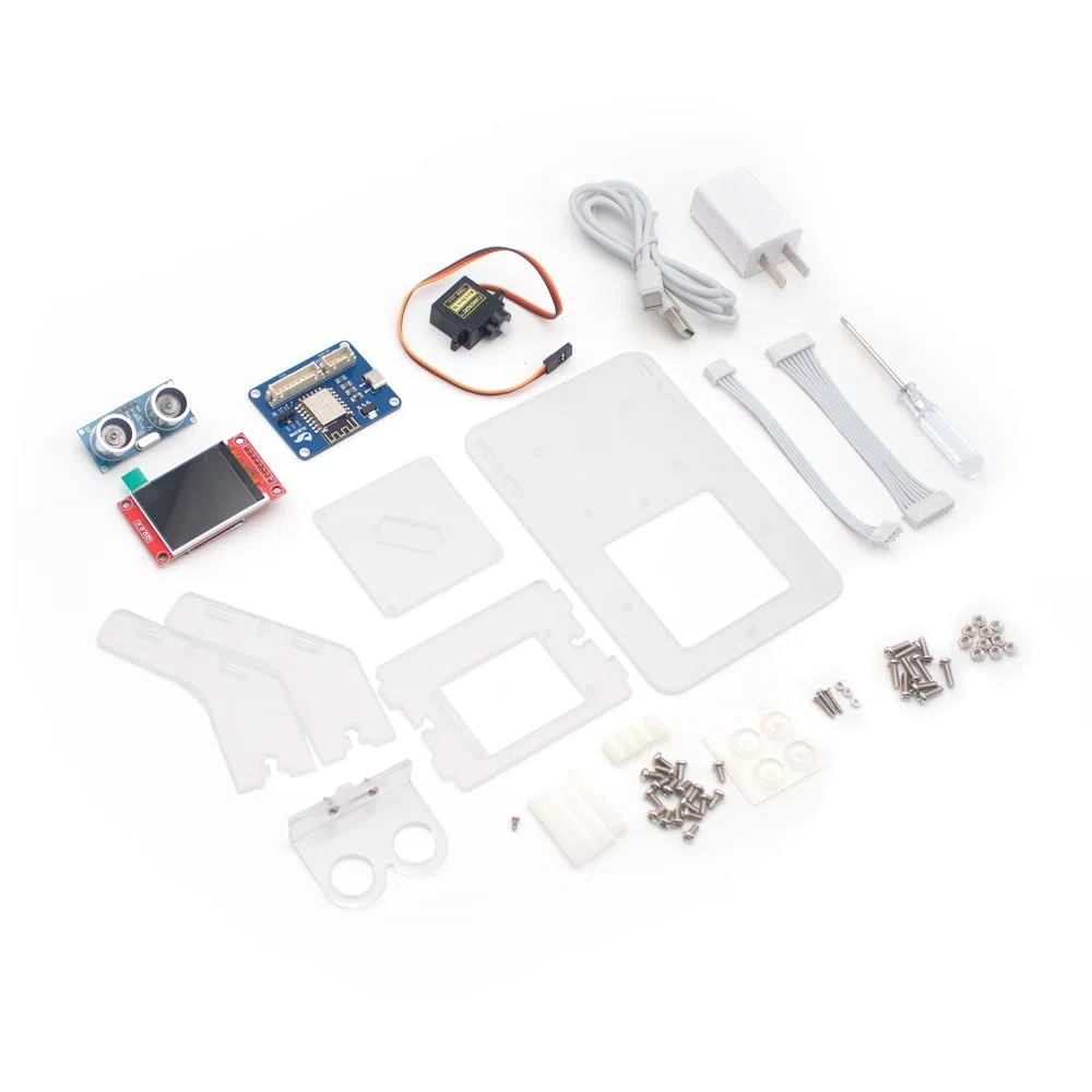 Mini Rilevatore di Scansione Radar a Ultrasuoni, Decorazione Ornamentale Rc Mood, per Auto Modello Rc Fai da Te 1/14 1/10