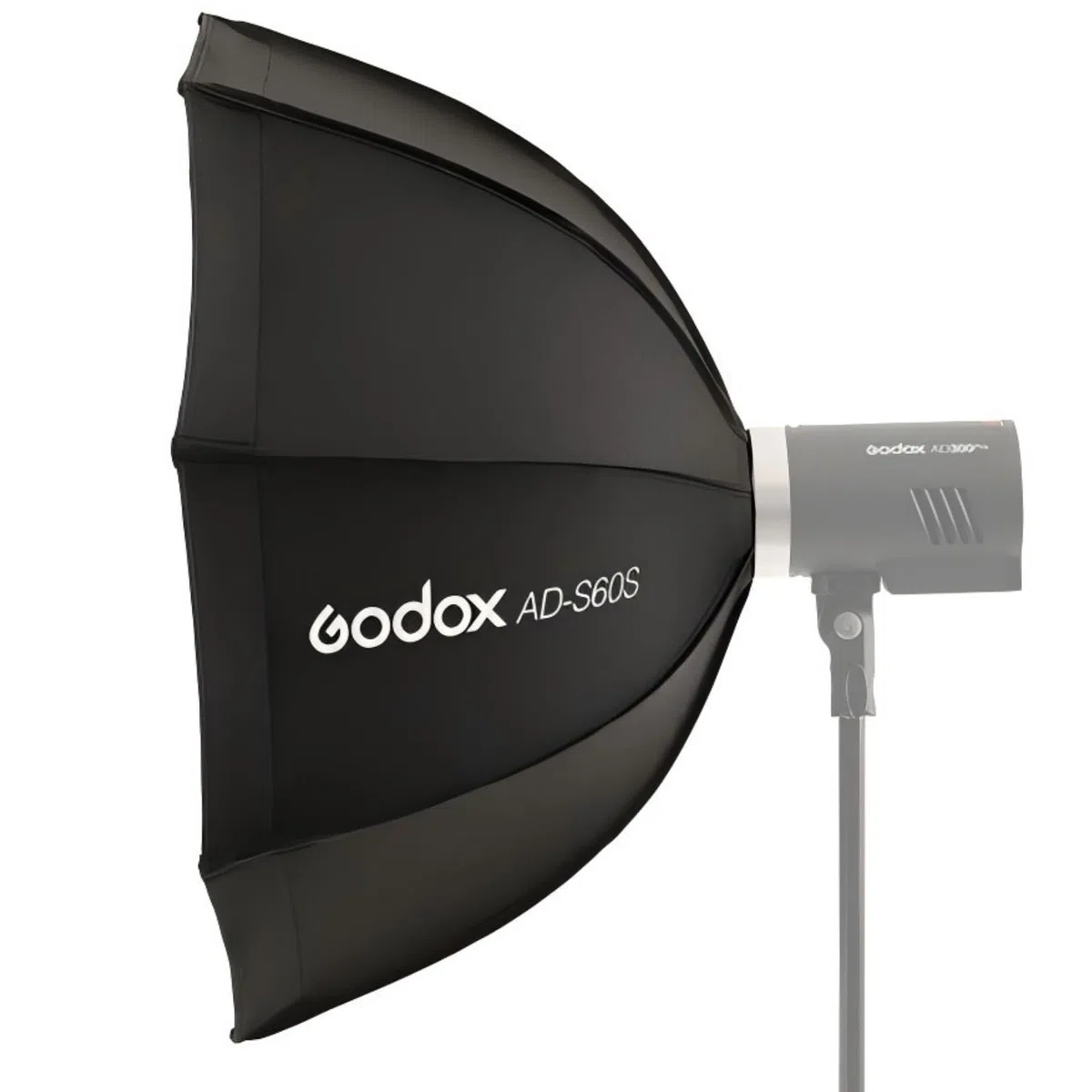 Godox Softbox AD-S60S 60cm Octagon Soft box, compatibile con Goodx Mount Led video light e flash AD300Pro, AD400Pro, ML100BI, ML60IIBI, ML100R, ML60, ML30 e altro