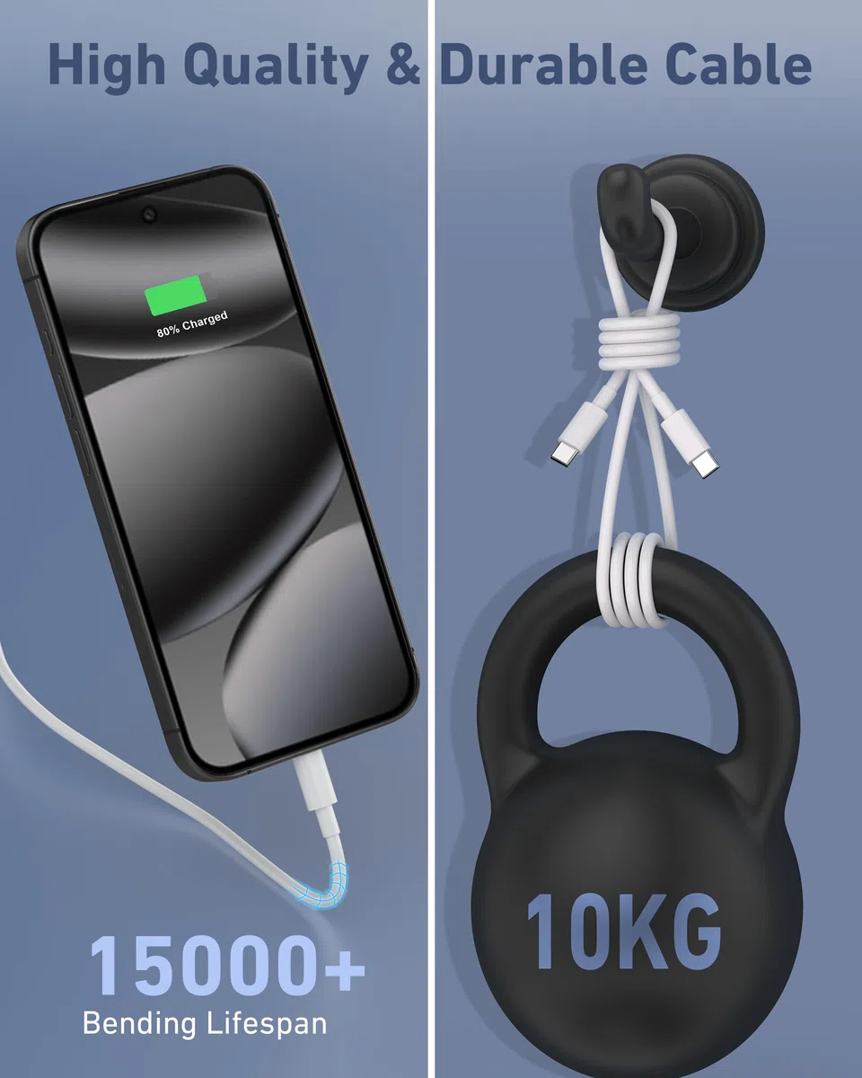 Caricatore ultra S24/S23, confezione da 2 caricabatterie da parete super veloci da 45 W, blocco caricabatterie per telefono USB C Android con cavo lungo 10 piedi tipo C per Samsung Galaxy