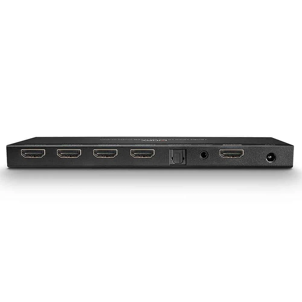 Lindy Splitter HDMI 2.0 18G con Audio, 4 Porte