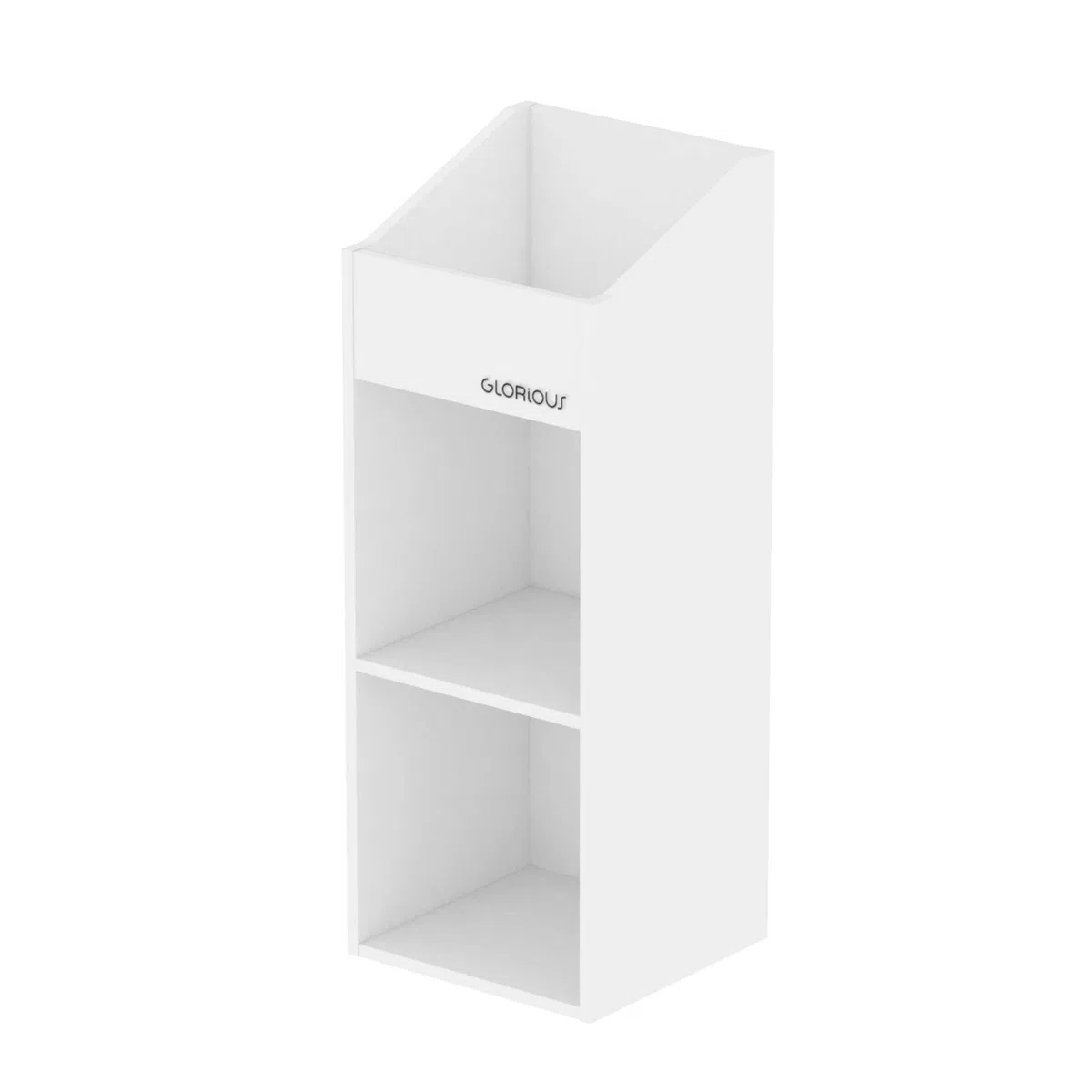 Glorious Record Rack 330 (White) - Contenitore per vinile