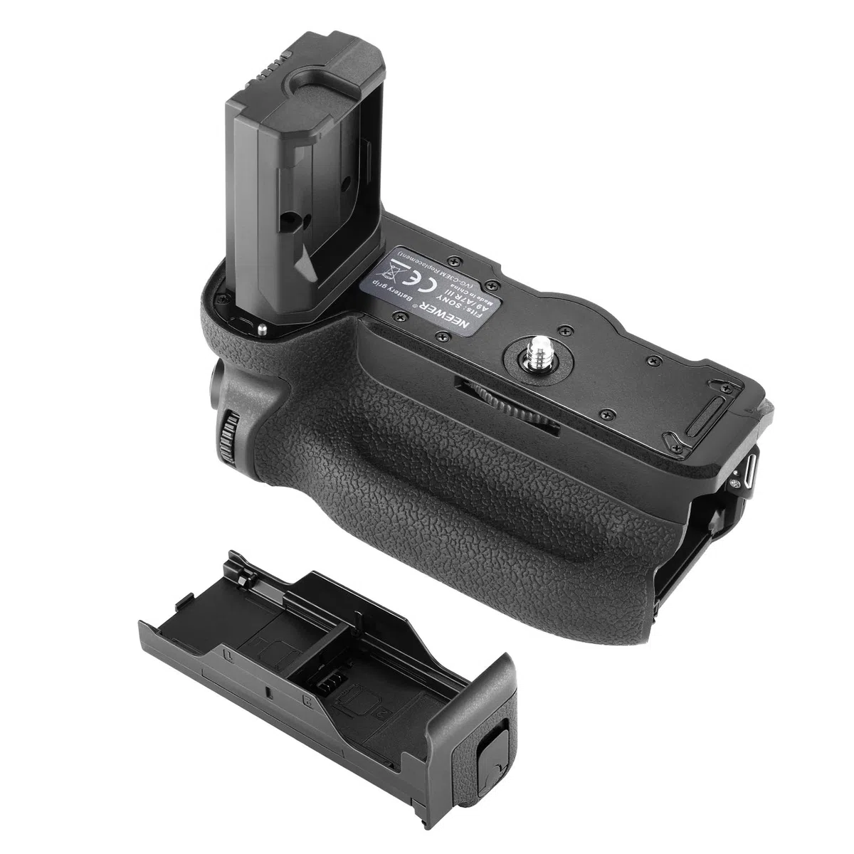 NEEWER Maniglia di alimentazione verticale per VG-C3EM, Compatibile solo con Sony A9 A7III A7RIII fotocamera e batteria NP-FZ100 (batteria non inclusa)