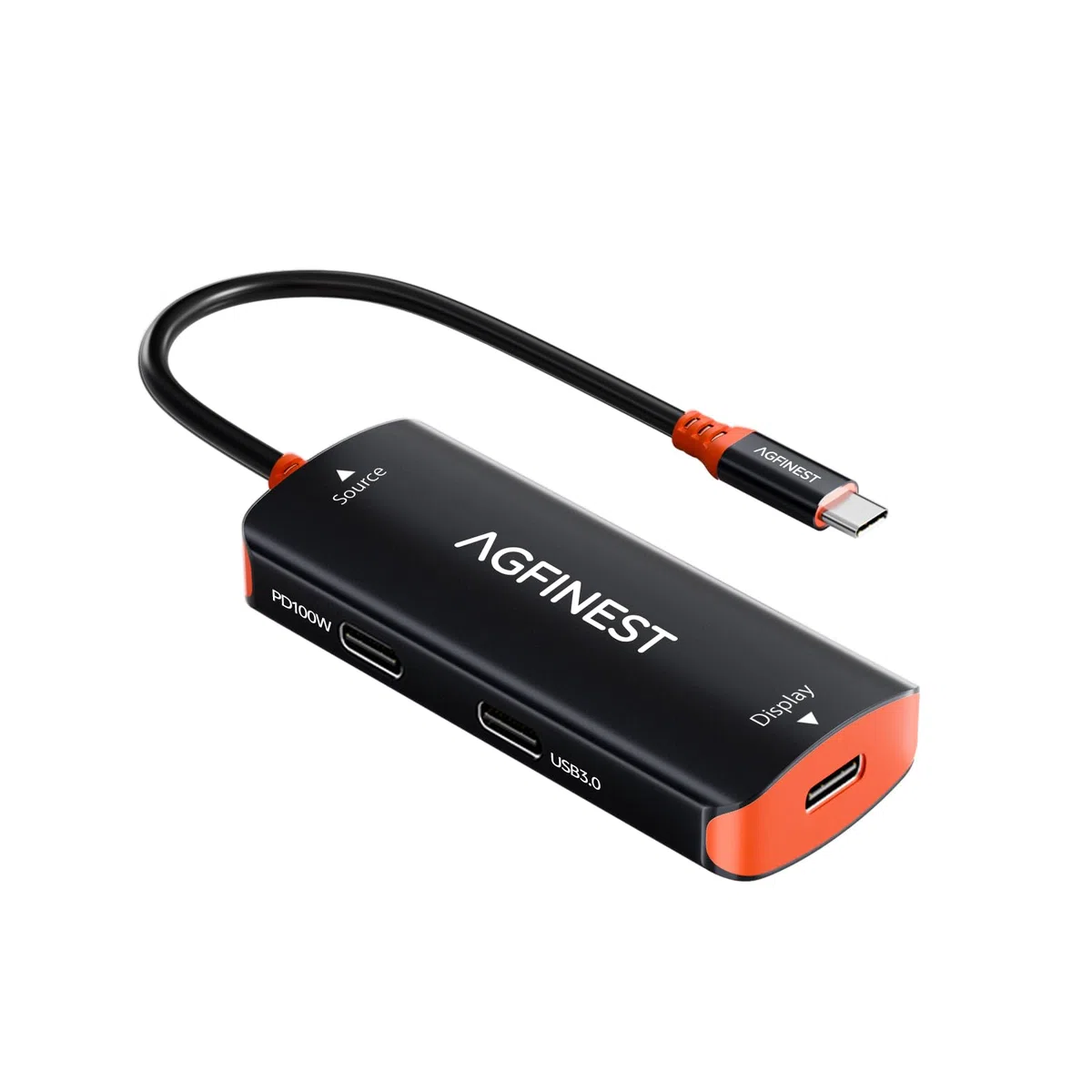 Adattatore per occhiali da USB-C a AR Switch 2 - 4K @ 60Hz 2K @ 120Hz 100W PD USB-C Porta dati USB-C per tastiera mouse, compatibile con iPhone17/16 Switch Steam Deck Laptop a XREAL, VITURE, Rokid AR