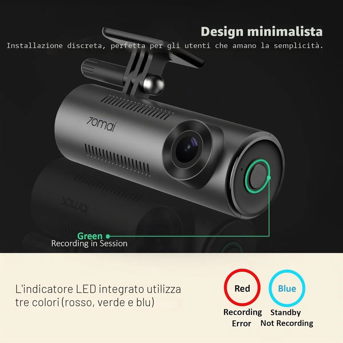 70Mai M310 Dash Cam Dark Gray (6971669783242)