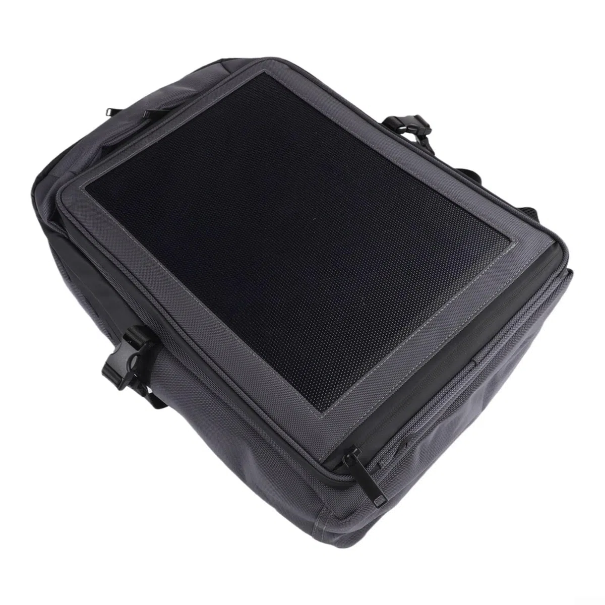 Zaino per solare 30W Ricarica USB 35L Leggero Zaino per solare | Doppio pannello per solare 30W, ricarica rapida USB, per alimentazione esterna continua, ideale per trekking