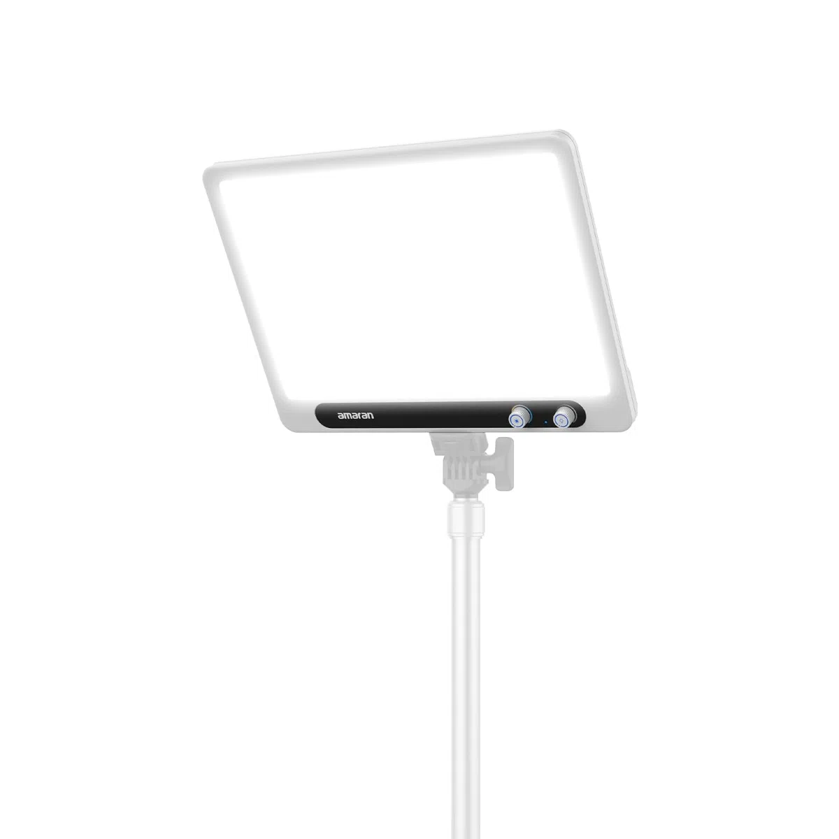 amaran Verge Key Light Bi-Color da scrivania, pannello LED soft edge 2700K–6500K, CRI 96, controllo frontale & alimentazione USB-C, per streaming, videochiamate e creazione di contenuti – Bianco