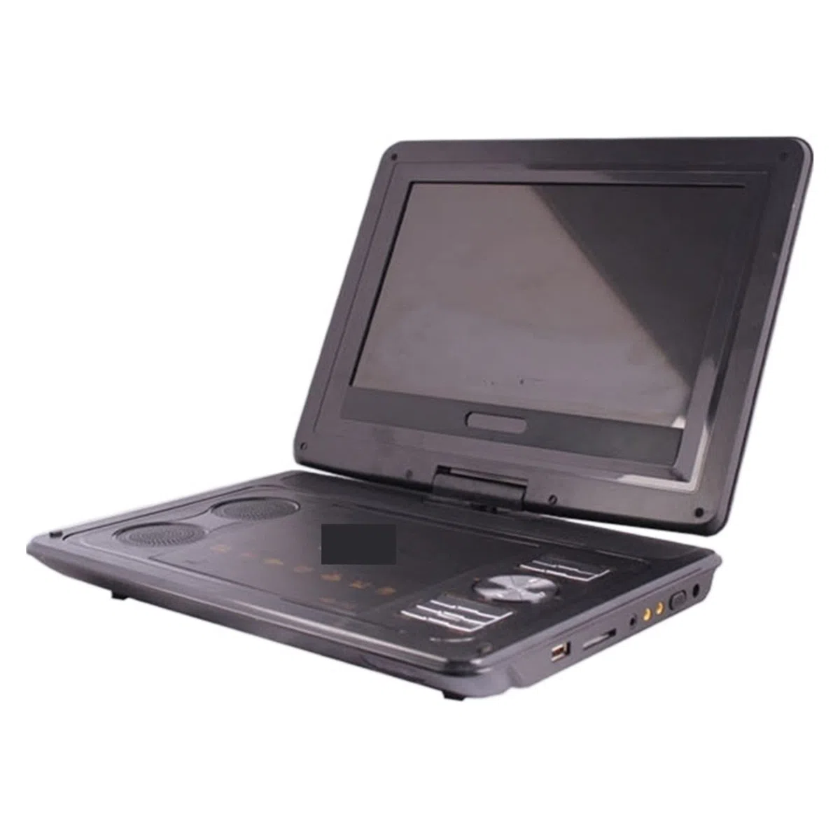 Lettore DVD portatile, Digital Multimedia Portable EVD/DVD Video Machine Lettore di schede Porte USB TV analogica/Giochi/Schermo LCD orientabile a 270 gradi