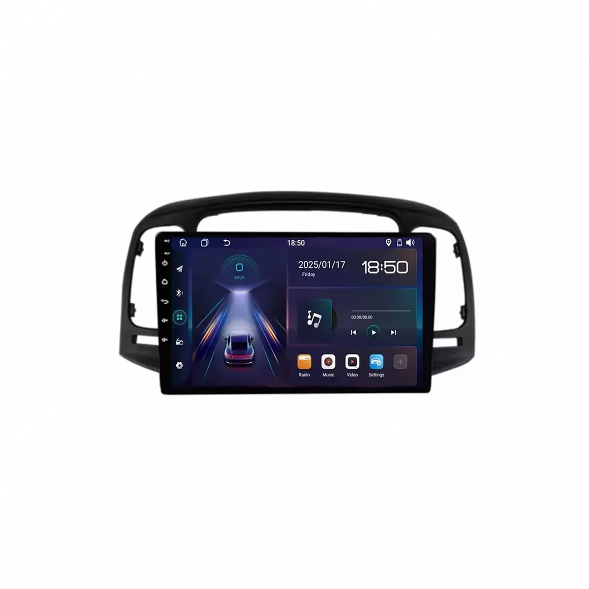 Autoradio 2 Din Bluetooth per Hyundai Accent 3 2008-2012 Wireless Carplay Android Auto Stereo Auto Bluetooth Ips con Pantalla Táctil con Gps, 4 Nucleo 2G+32G