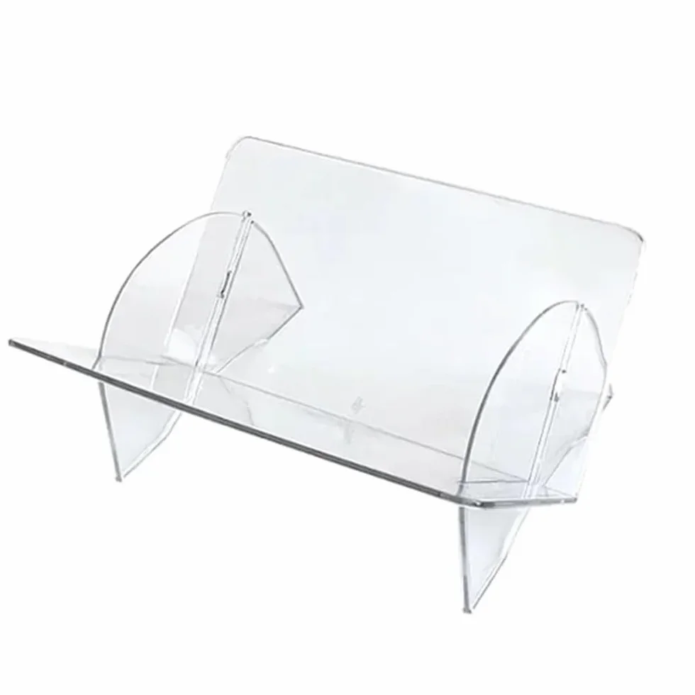 Porta dischi vinile Scaffale for dischi CD Album for Espositore for trasparente Portadischi(Transparent)