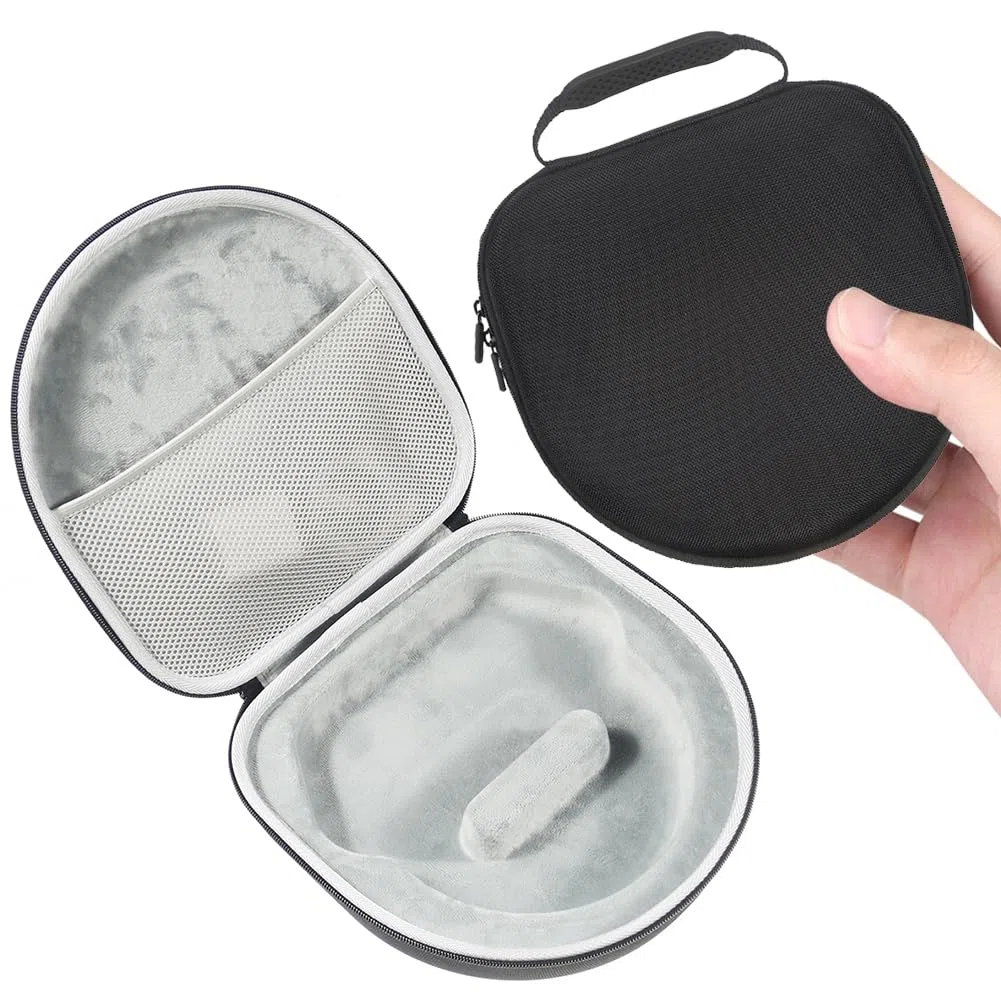 Custodia per cuffie in EVA resistente per Apple Air Pods Max, impermeabile e antiurto, con tasca in rete