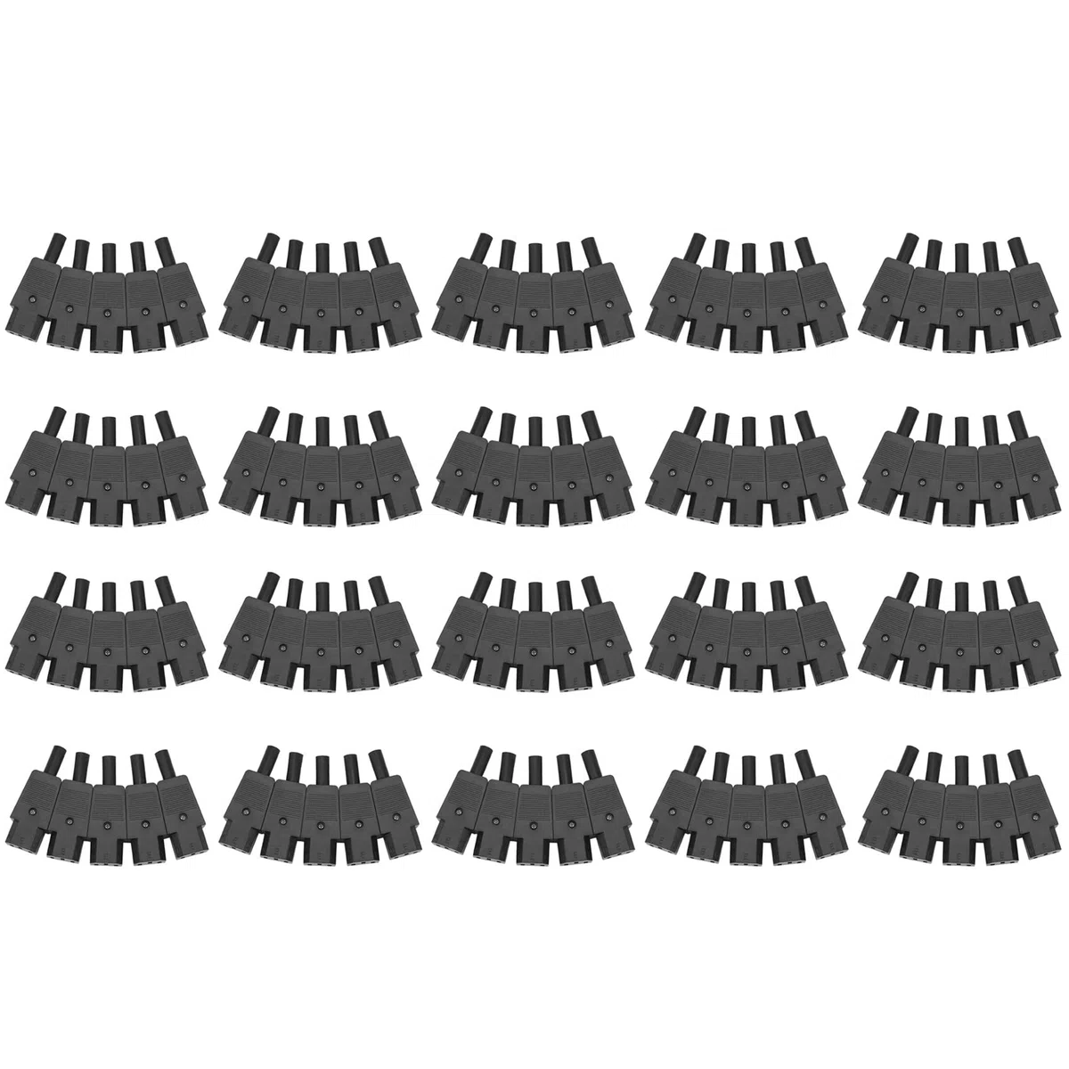 100PZ Connettore Iec 325 C13 Femmina Adattatore Presa Pin Connettore di Alimentazione Presa