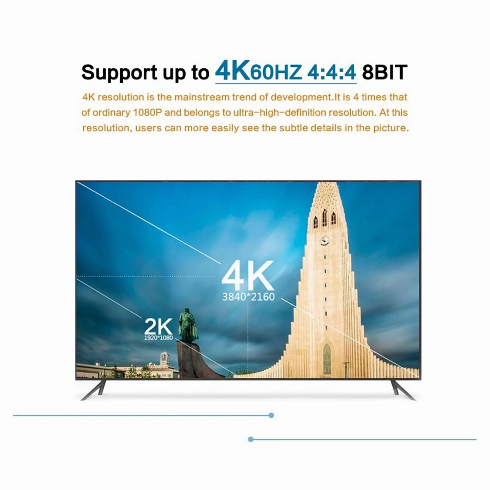 Convertitori video, Splitter 4K 60Hz 1x10 1 IN 2 4 6 8 10 Uscita Splitter 1x4 1x2 Convertitore video 2.0 for PS4 PC DVD su monitor TV