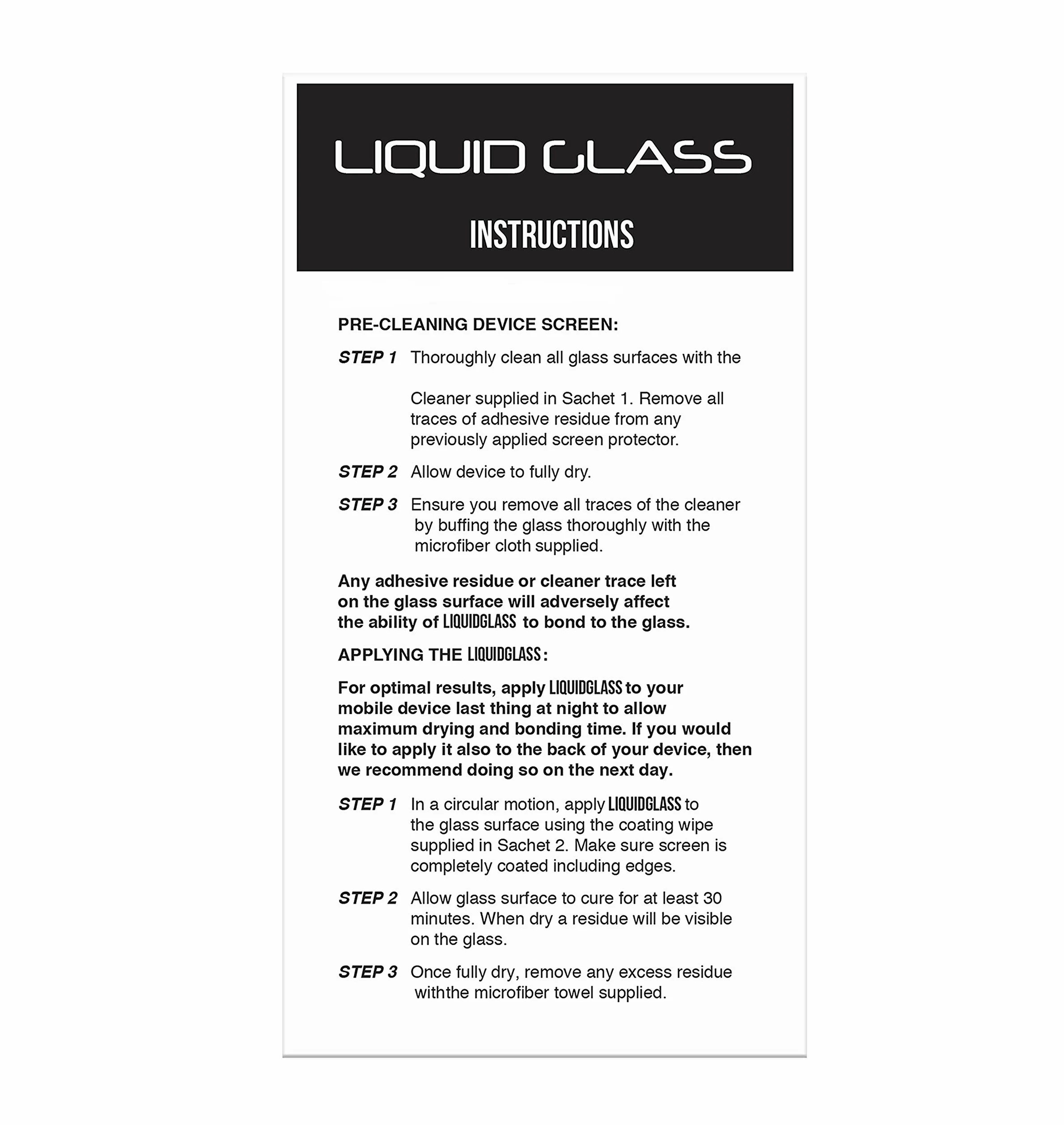 Luvvitt Pellicola protettiva in vetro liquido con protezione per lo schermo da 500 dollari - rivestimento antigraffio per tutti gli Apple Samsung e altri telefoni e tablet Smart Watch - Universale