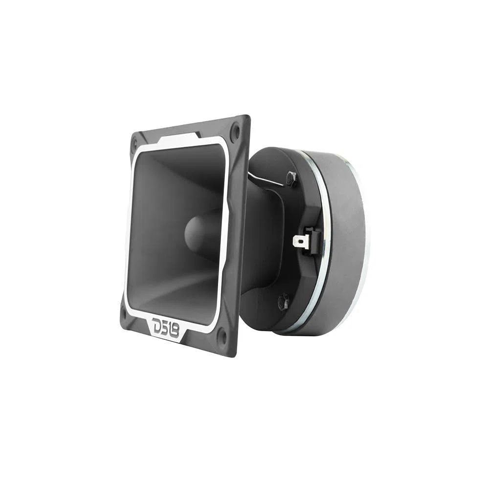 1 DS18 PRO-TWX5 PROTWX5 super tweeter driver a compressione da 4 x 5" 10 x 13 cm da 250 watt rms 500 watt max 4 ohm 107 db spl auto, 1 pezzo