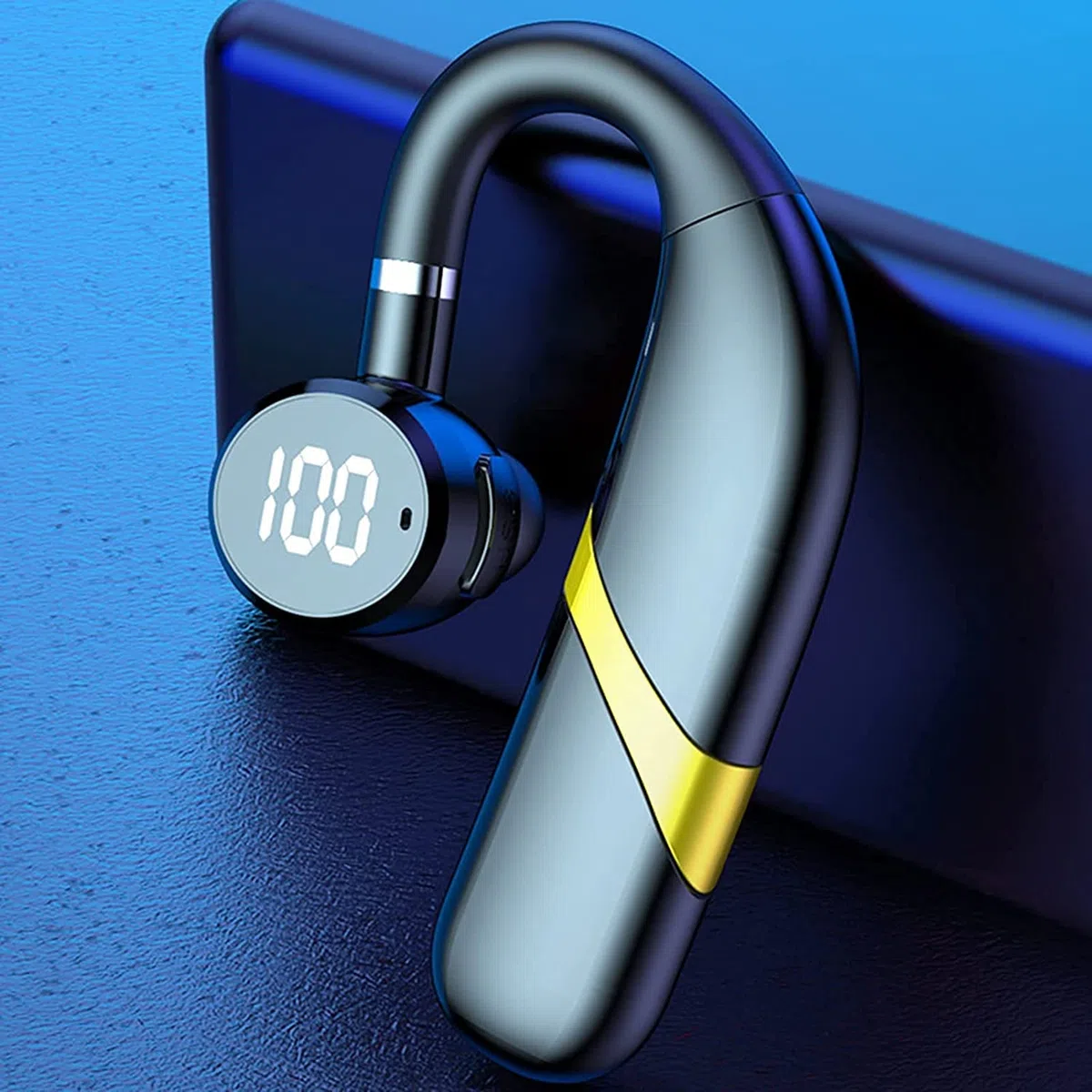 Auricolari senza fili, Vero Bluetooth senza Fili 5.0 con Microfono, IPX7 Auricolari Sportivi a Voce Alta Impermeabile con Custodia di Ricarica per Allenamento Palestra All'aperto