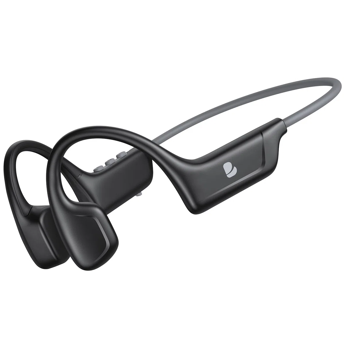 Cuffie a conduzione ossea, cuffie wireless a orecchio aperto, 10 ore di riproduzione, Bluetooth 5.4, cuffie sportive leggere con connessione stabile, cuffie da corsa a prova di sudore, per allenamento