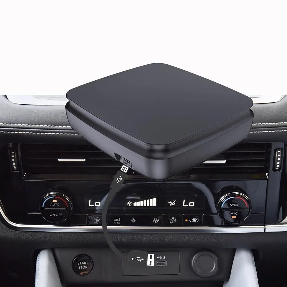 CD portatile per auto con lettore DVD con USB e, compatto disco esterno Musica, Play, ABS Build, finitura nera, uso domestico di viaggio