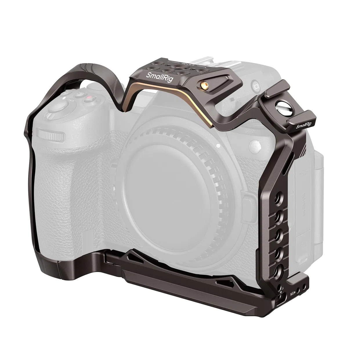 SMALLRIG "Night Eagle" Z6III Camera Cage per Nikon Z6 III, Gabbia Completa in Lega di Alluminio, con Piastra a Sgancio Rapido per Arca-Swiss e Attacco Cold Shoe per Microfono e Luce - 4521