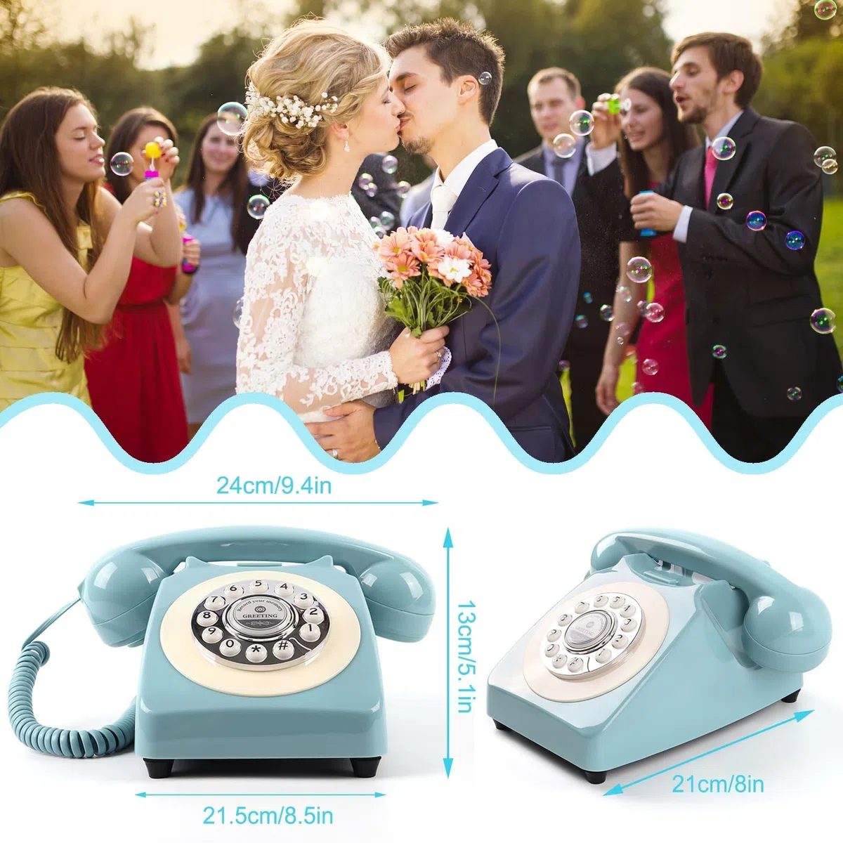 Registrazione Audio Del Libro Degli Ospiti Segreteria Telefonica Personalizzata Alla Moda Con Audio Libro Degli Ospiti Telefono Per Matrimoni Per Matrimoni Feste Compleanni Noleggi Registrazi(Color:C)