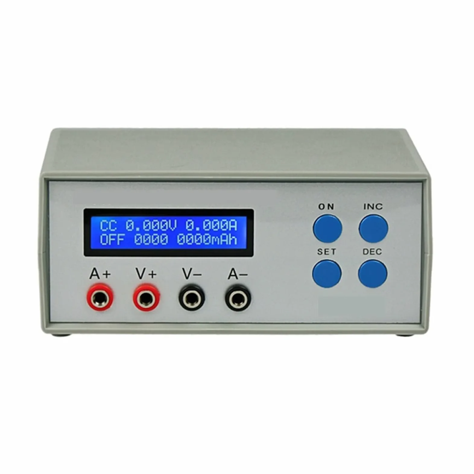 Tester Batterie, EBC-A05+ Caricabatterie for tester di carico elettronico for prestazioni di potenza della capacità della batteria for computer con batteria portatile Uscita 5V,Tester Pile