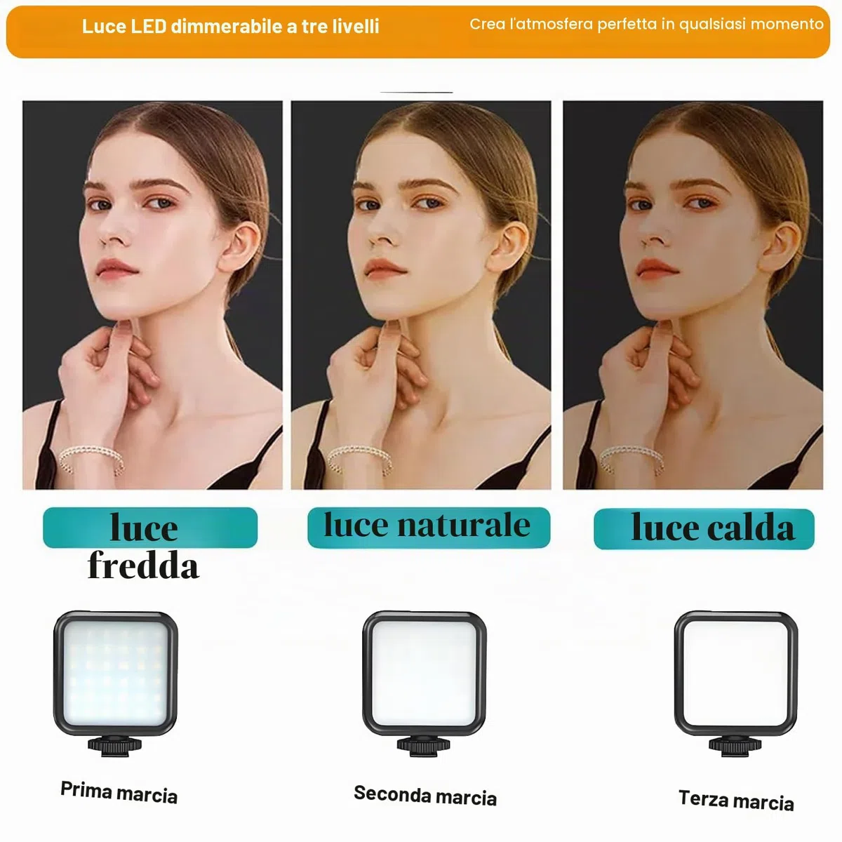 Kit di presa video Vlog professionale per smartphone e fotocamera: microfono, luce LED, treppiede regolabile, supporto telefono, ideale per YouTube, TikTok, Live Streaming, fotografia