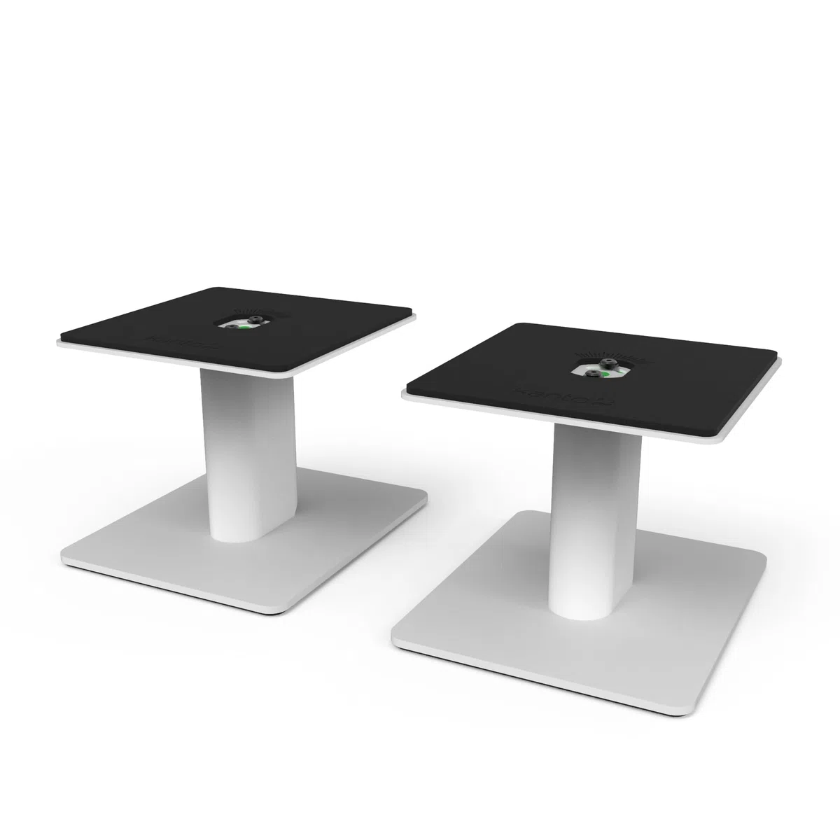 Kanto SP6HD - Supporti per altoparlanti da scrivania, per altoparlanti da scaffale medi/grandi e monitor da studio di medie e grandi dimensioni da 4” a 7”, altezza 15,2 cm, bianco, coppia