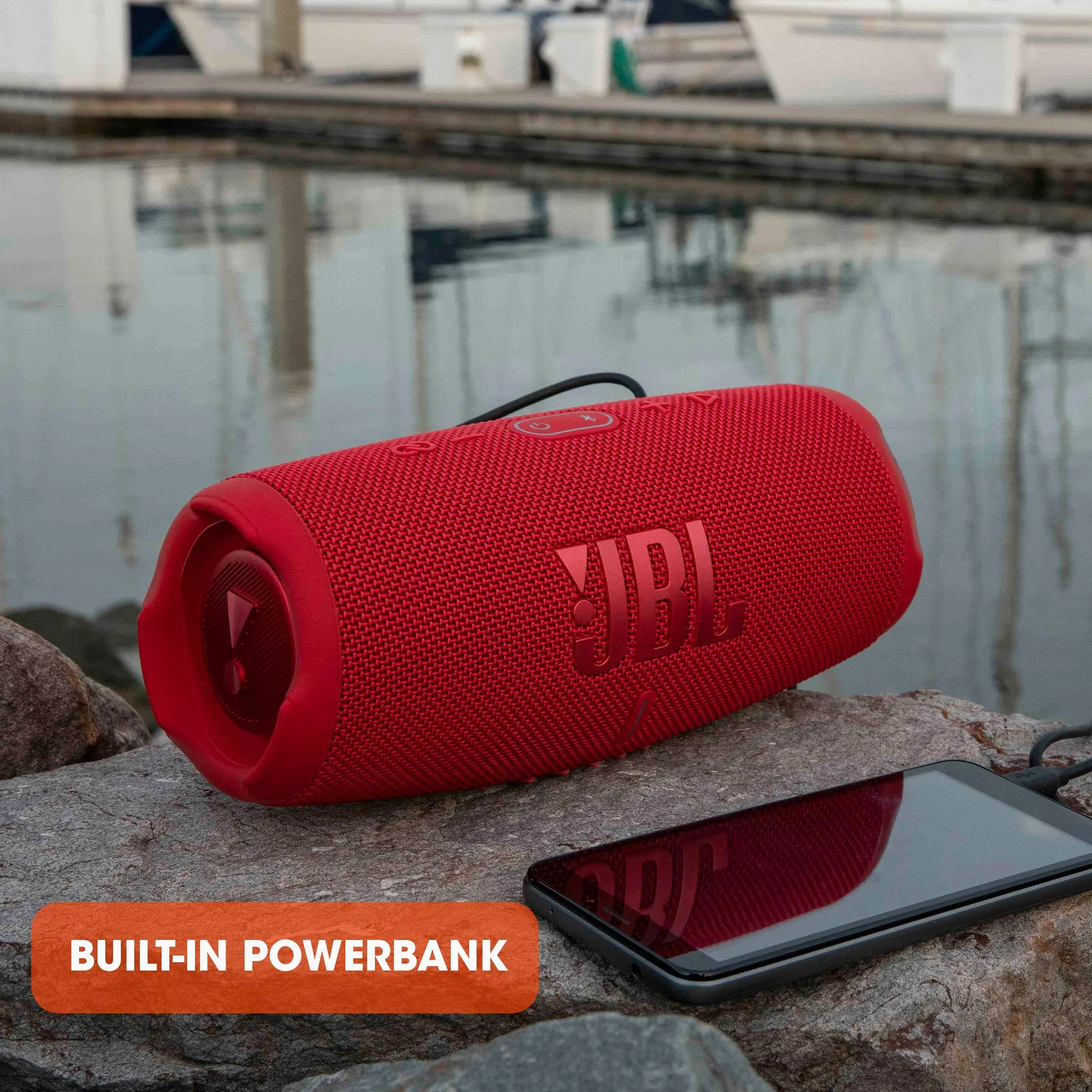 TONOMO Portátil Charge 5 Bluetooth, Rosa