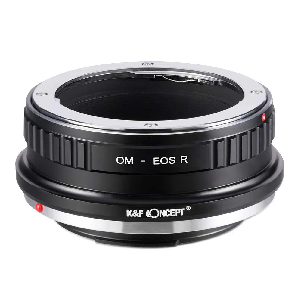 K&F CONCEPT Adattatore Di Montaggio Per Obiettivo Compatibile con Sony Alpha A-Mount (E Compatibile con Compatibile con Compatibile con Af) Su Fotocamera Compatibile con Canon Eos R ( Om-Eos R)
