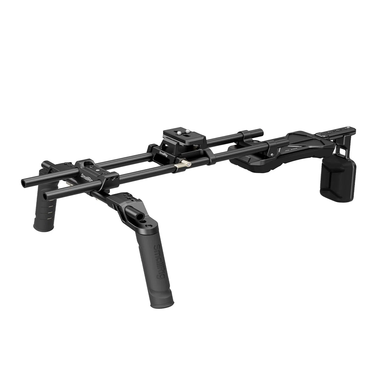 SMALLRIG Kit di Supporto per Spalla (Versione Classica), Doppie Maniglie, Aste da 15 mm, Supporto Video Universale per Spalla con Sgancio Rapido per Arca, per SMALLRIG Follow Focus - 4480
