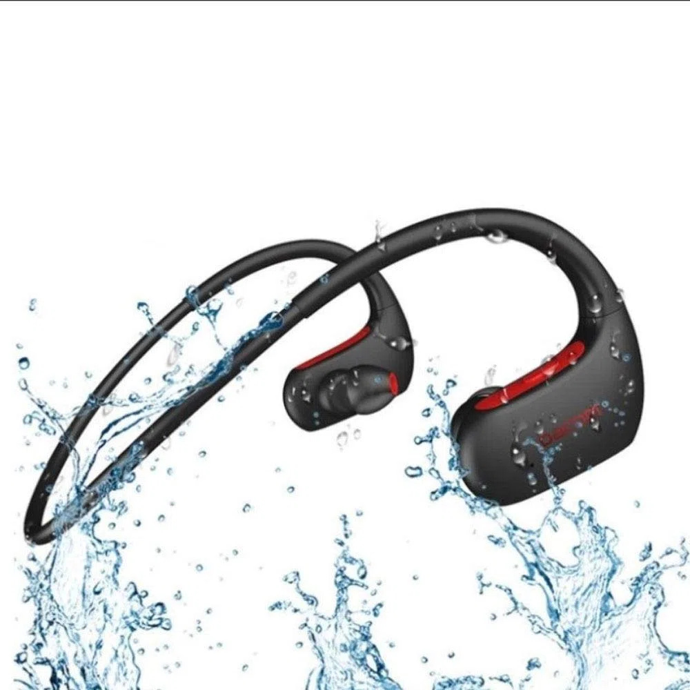 Auricolari Bluetooth, migliori auricolari wireless IPX7 Auricolari sportivi impermeabili con microfono HD Stereo Sweatproof auricolari in-ear Palestra Allenamento in esecuzione 4 ore Auricolari