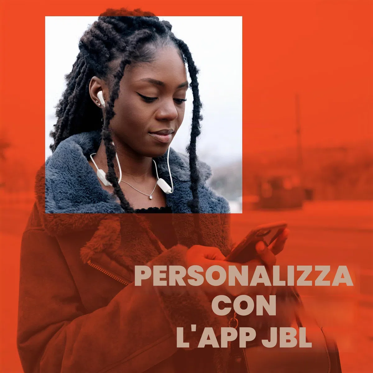 JBL Tune 235BT - Auricolari wireless Bluetooth in-ear con microfono a 3 pulsanti, telecomando e cavo piatto, colore: Nero