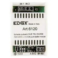 Elvox 6120 Interfaccia per 2 pulsanti Due Fili