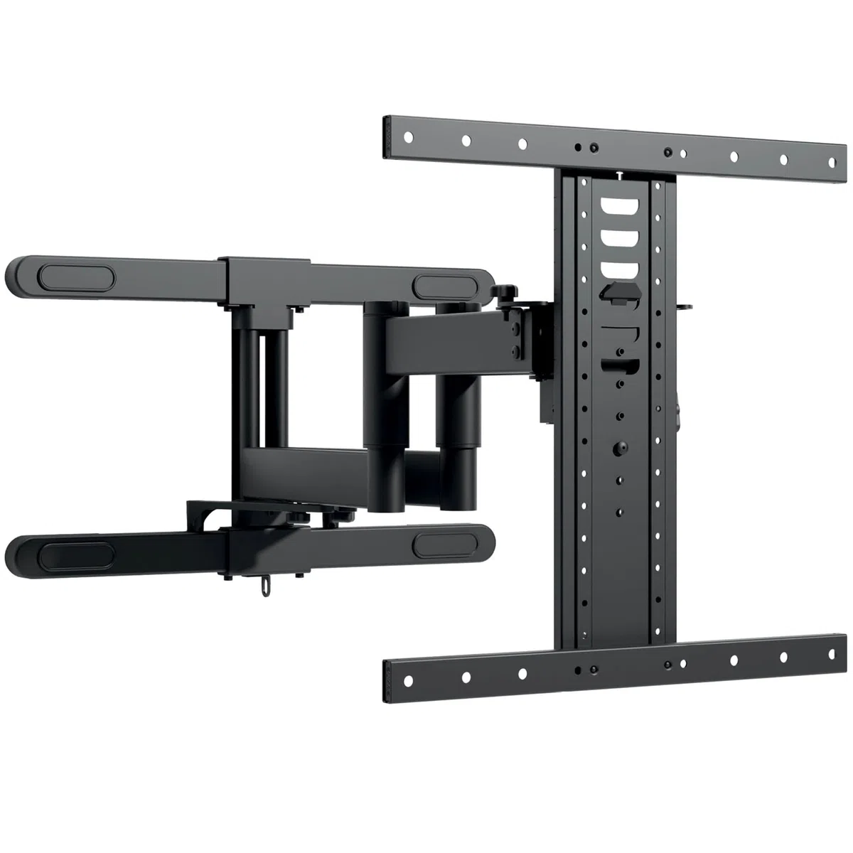 Sanus VODLF125 - Supporto per TV da esterno di alta qualità, resistente alle intemperie, per televisori da 40" a 80" con estensione liscia da 25", rivestimento resistente alla corrosione e hardware in