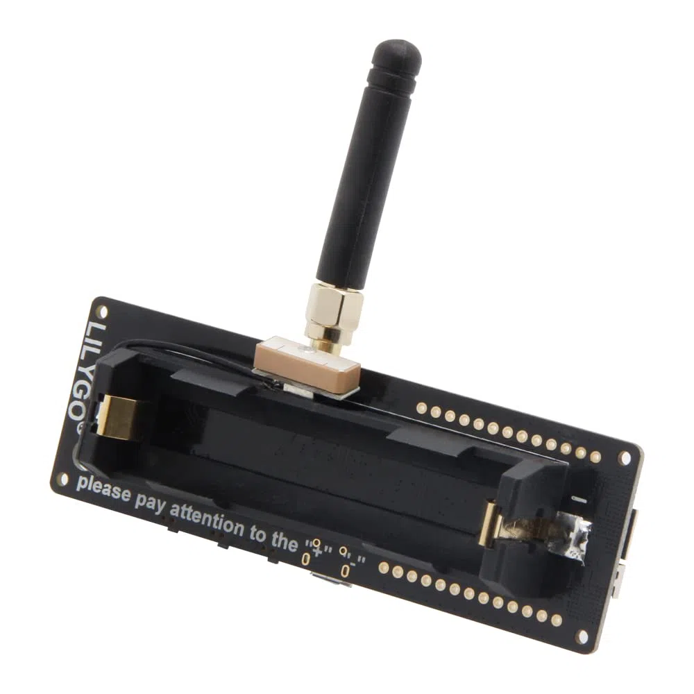 LILYGO T-Beam V1.2 Meshtastic ESP32 LoRa WiFi BLE GPS TTGO Scheda di Sviluppo No Saldato Versione Schermo OLED (433Mhz)