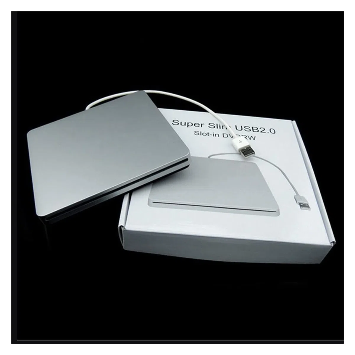 Lettore Dvd Portatile,Lettore Dvd, USB 2.0 Esterno CD Dvd Rom RW Player Burner Drive for Laptop,per la casa, l'auto
