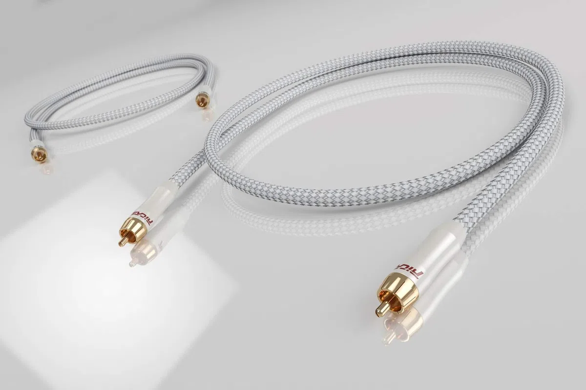 Ricable PR1 Primus Signal 2 x 1 mt - Cavo Hi-Fi Audio Stereo RCA di segnale