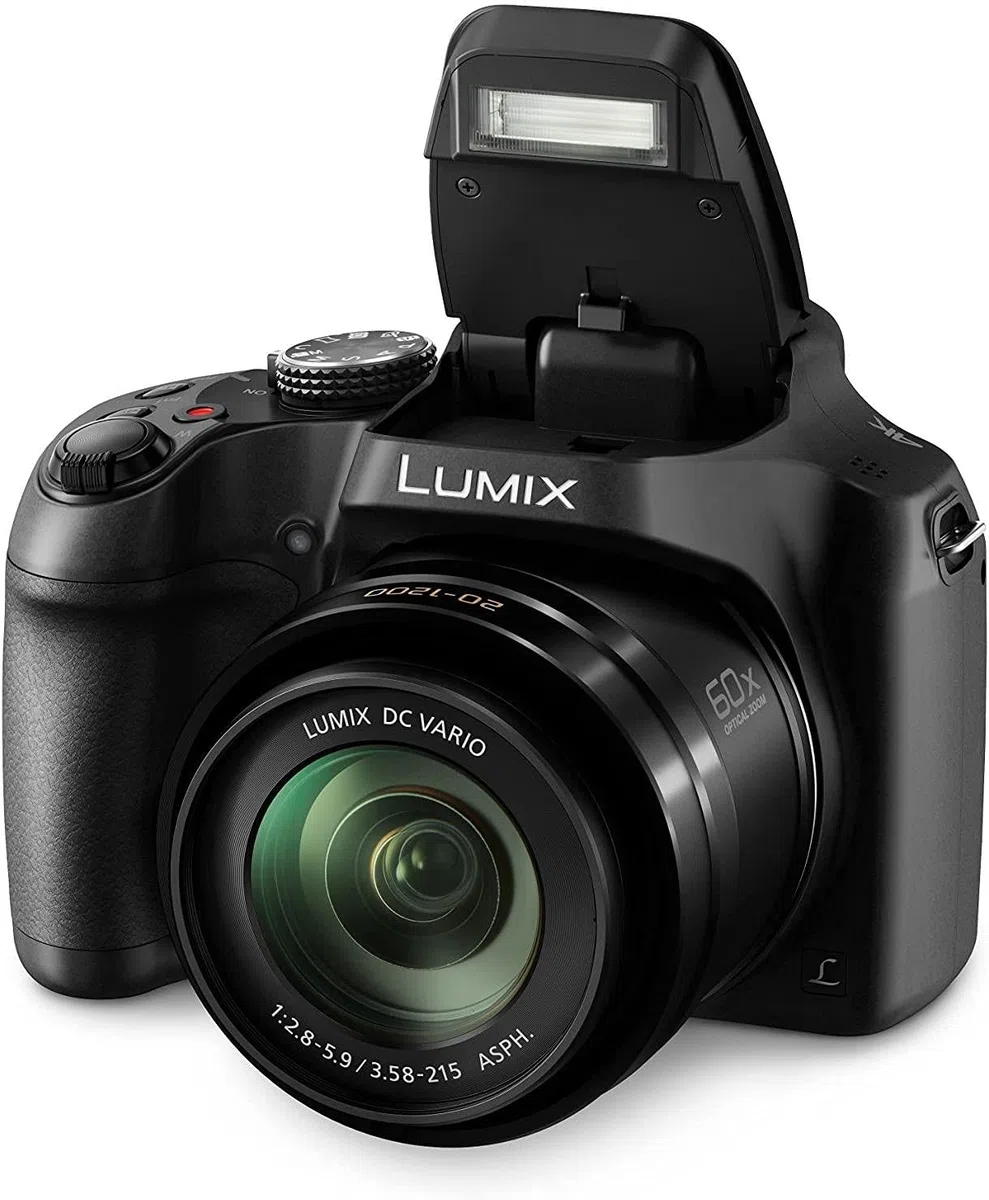 Panasonic DC-FZ82 Fotocamera 4K, 18.1 Megapixel, Obiettivo zoom 20-1200 mm, Nero