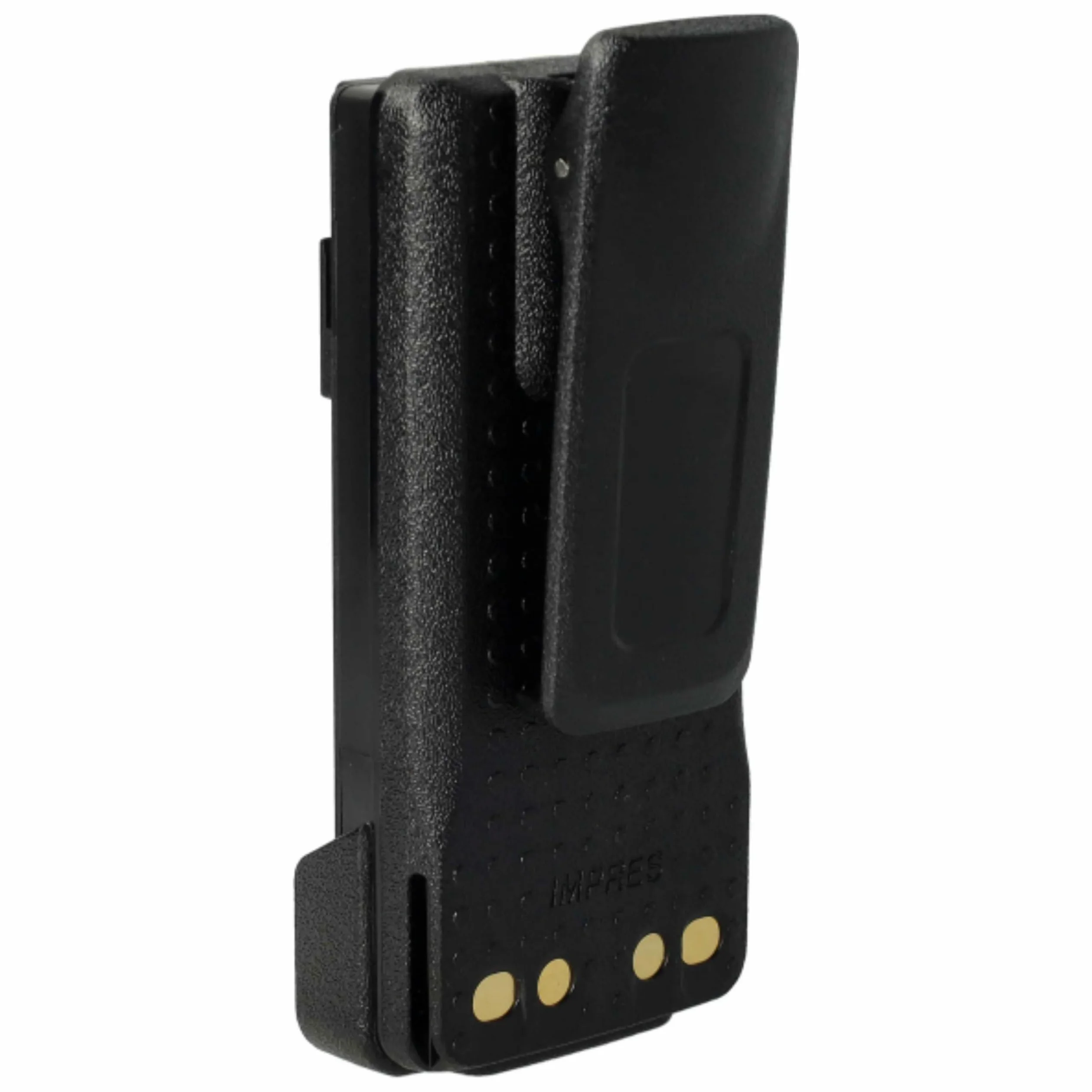 vhbw 2x batteria compatibile con Motorola XIR P6620, XIR P6600, DP4801e radio (3000mAh, 7,2V, Li-Ion) + clip